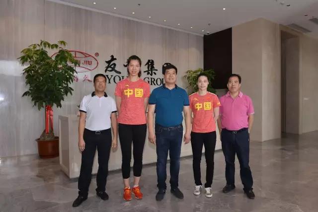 融籍女排奥运冠军，徐云丽、林莉到访GA黄金甲集团总部